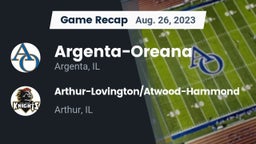 Recap: Argenta-Oreana  vs. Arthur-Lovington/Atwood-Hammond  2023