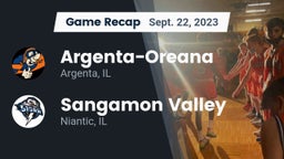 Recap: Argenta-Oreana  vs. Sangamon Valley  2023