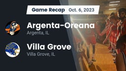 Recap: Argenta-Oreana  vs. Villa Grove  2023