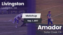 Matchup: Livingston High vs. Amador  2017