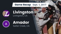Recap: Livingston  vs. Amador  2017