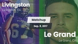 Matchup: Livingston High vs. Le Grand  2017