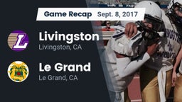 Recap: Livingston  vs. Le Grand  2017