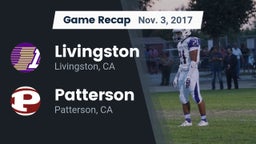 Recap: Livingston  vs. Patterson  2017