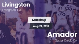 Matchup: Livingston High vs. Amador  2018
