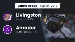 Recap: Livingston  vs. Amador  2018