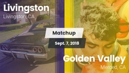 Matchup: Livingston High vs. Golden Valley  2018