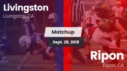 Matchup: Livingston High vs. Ripon  2018