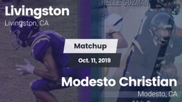 Matchup: Livingston High vs. Modesto Christian  2019