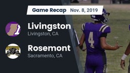 Recap: Livingston  vs. Rosemont  2019