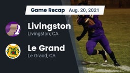 Recap: Livingston  vs. Le Grand  2021