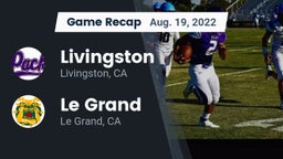Recap: Livingston  vs. Le Grand  2022