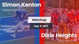 Matchup: Simon Kenton  vs. Dixie Heights  2017