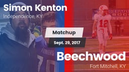 Matchup: Simon Kenton  vs. Beechwood  2017