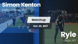Matchup: Simon Kenton  vs. Ryle  2017