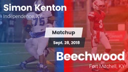 Matchup: Simon Kenton  vs. Beechwood  2018