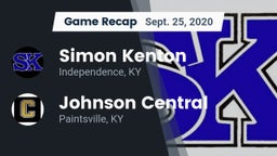 Recap: Simon Kenton  vs. Johnson Central  2020