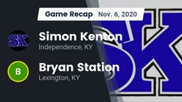 Recap: Simon Kenton  vs. Bryan Station  2020