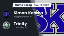 Recap: Simon Kenton  vs. Trinity  2022