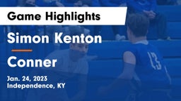 Simon Kenton  vs Conner  Game Highlights - Jan. 24, 2023
