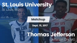 Matchup: St. Louis vs. Thomas Jefferson  2017