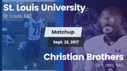Matchup: St. Louis vs. Christian Brothers  2017