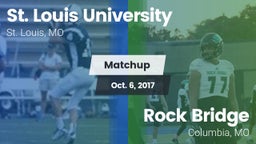 Matchup: St. Louis vs. Rock Bridge  2017