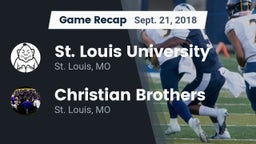 Recap: St. Louis University  vs. Christian Brothers  2018