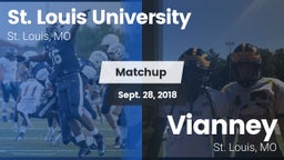 Matchup: St. Louis vs. Vianney  2018