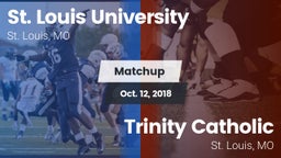 Matchup: St. Louis vs. Trinity Catholic  2018