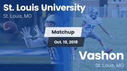 Matchup: St. Louis vs. Vashon  2018
