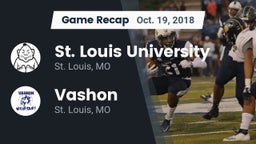 Recap: St. Louis University  vs. Vashon  2018