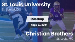 Matchup: St. Louis vs. Christian Brothers  2019