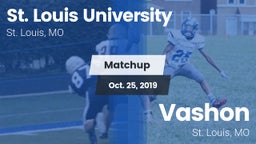 Matchup: St. Louis vs. Vashon  2019