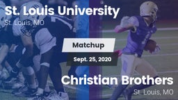 Matchup: St. Louis vs. Christian Brothers  2020