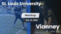 Matchup: St. Louis vs. Vianney  2020