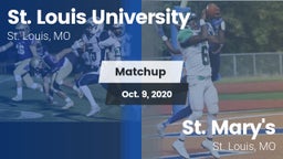 Matchup: St. Louis vs. St. Mary's  2020