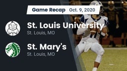 Recap: St. Louis University  vs. St. Mary's  2020