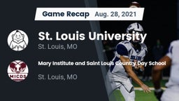 Recap: St. Louis University  vs. Mary Institute and Saint Louis Country Day School 2021