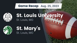 Recap: St. Louis University  vs. St. Mary's  2023
