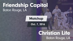 Matchup: Capitol  vs. Christian Life  2016