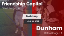 Matchup: Capitol  vs. Dunham  2017