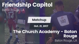 Matchup: Capitol  vs. The Church Academy - Baton Rouge 2017