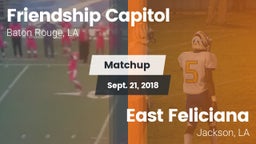 Matchup: Capitol  vs. East Feliciana  2018