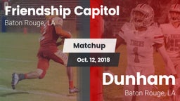 Matchup: Capitol  vs. Dunham  2018
