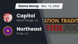 Recap: Capitol  vs. Northeast  2020