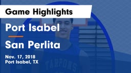 Port Isabel  vs San Perlita  Game Highlights - Nov. 17, 2018