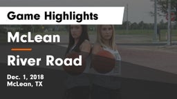 McLean  vs River Road  Game Highlights - Dec. 1, 2018