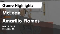 McLean  vs Amarillo Flames Game Highlights - Dec. 3, 2019
