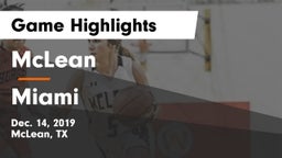 McLean  vs Miami  Game Highlights - Dec. 14, 2019